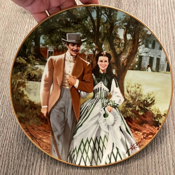 Gone With the Wind Collector’s Plate - Picture 1 of 6